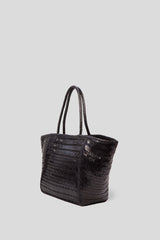 Leather black bag