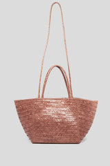 Leather charcoal grey bag