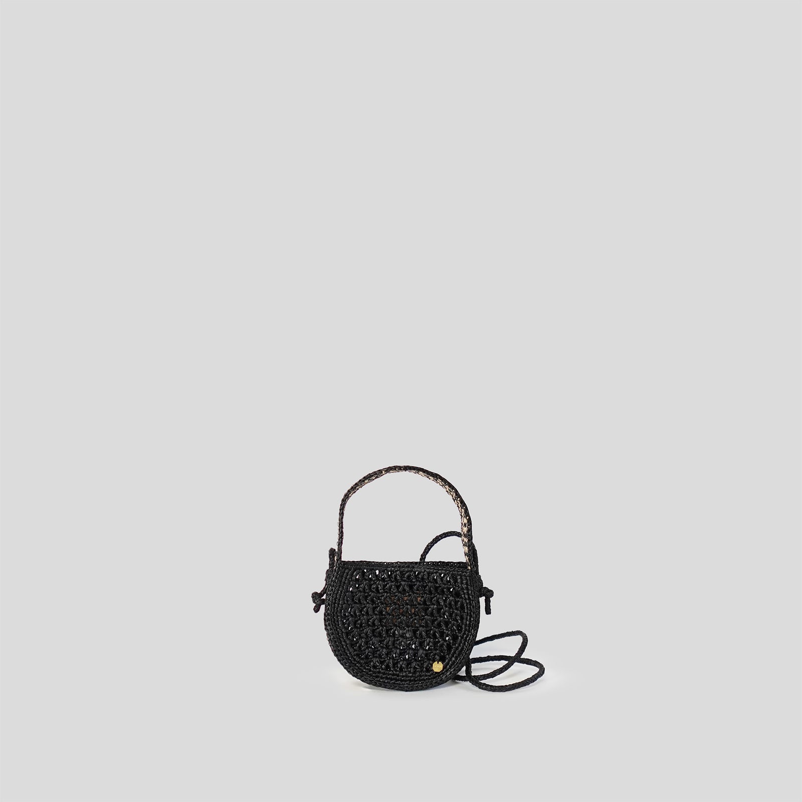 MAISON N.H PARIS -AURORE PETIT raffia tote bag