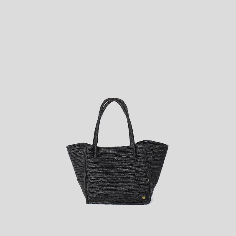 MAISON N.H PARIS - AVRIL PETIT raffia tote bag