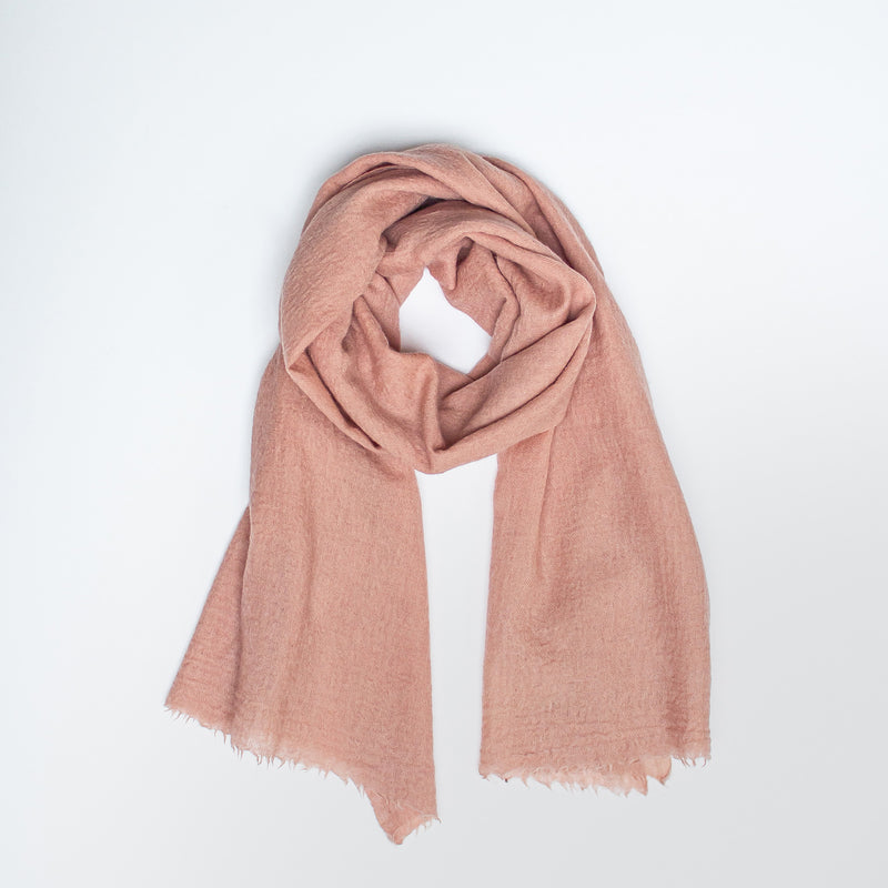 pink rose scarf