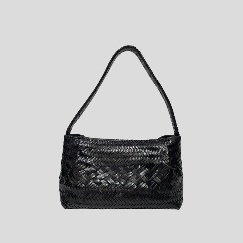 LUCIE CUIR Leather Black Bag MAISON N.H Paris