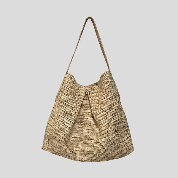 raffia bag naturel colour