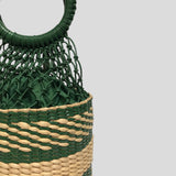 Green water reed bag